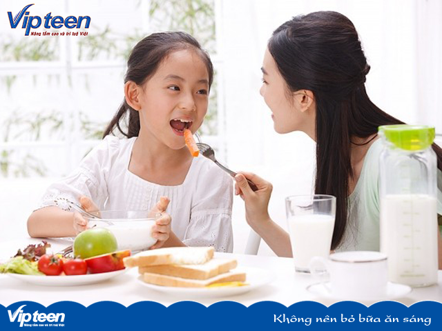 Không nên bỏ bữa ăn sáng