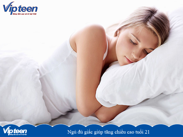 Ngủ đủ giấc giúp tăng chiều cao hiệu quả