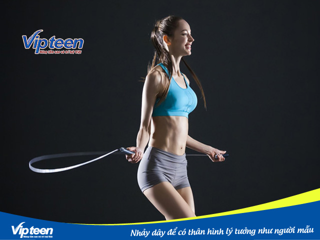 Nhảy dây giúp bạn có thân hình và chiều cao lý tưởng