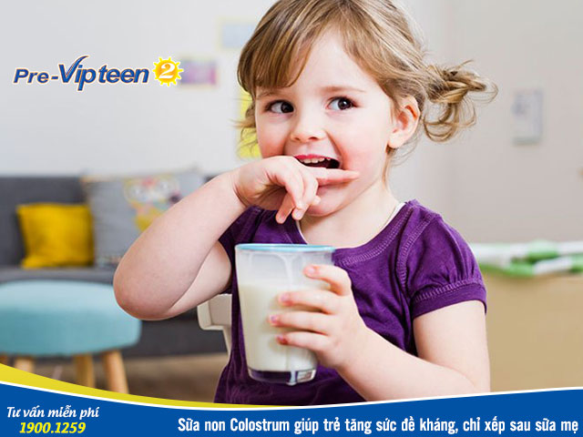 Sữa tăng sức đề kháng tốt nhất cho bé
