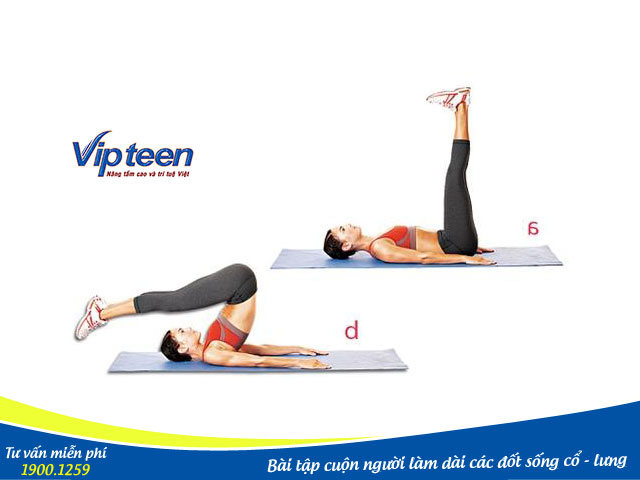 Bài tập cuộn người giúp tăng chiều cao