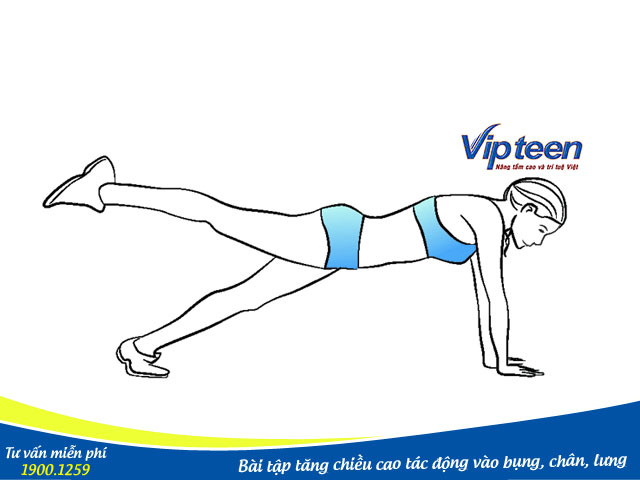 Bài tập thể dục tăng chiều cao