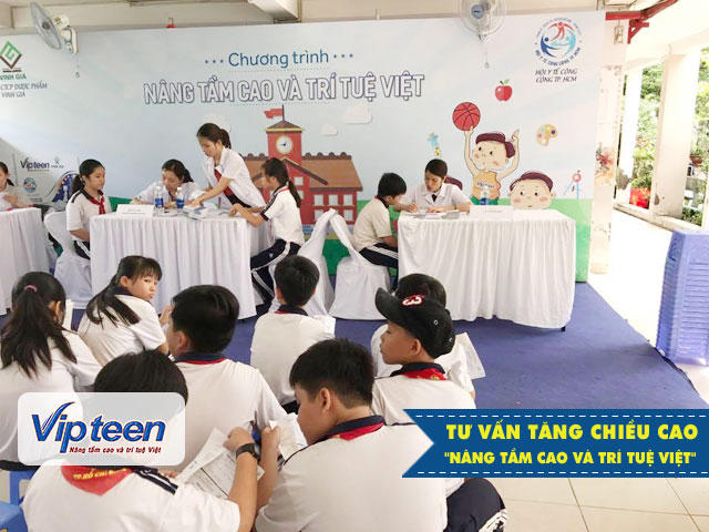 Tư vấn tăng chiều cao tại trường THCS Bình An - Quận 8, TP Hồ Chí Minh