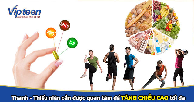 Thuốc tăng chiều cao cho thanh niên