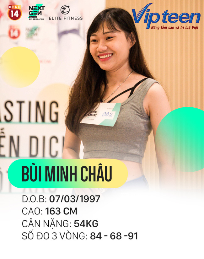 Thí sinh: Bùi Minh Châu