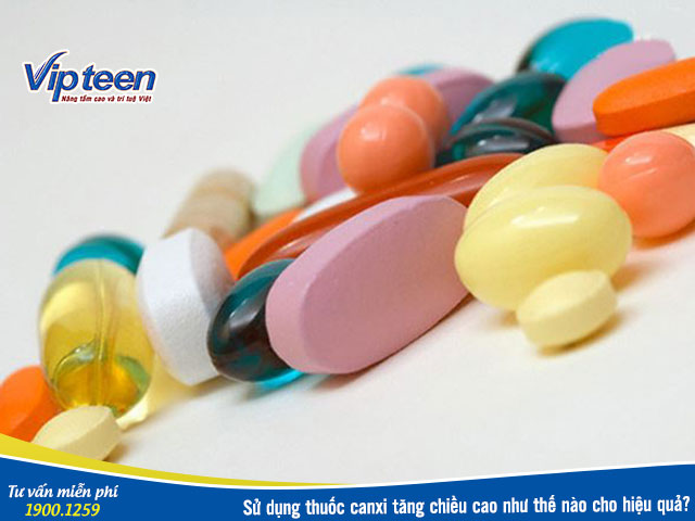 Thuốc bổ sung canxi tăng chiều cao hiệu quả
